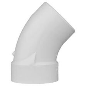 48062 8X6 SPGXH 45 STREET ELBOW PVC