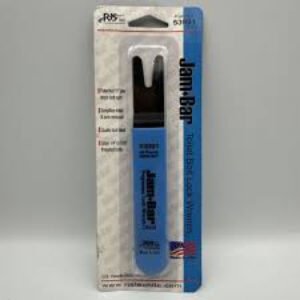 RJS Tech Jam Bar Toilet Bolt Lock Wrenche Tool V Jaw Blue Handle 53991