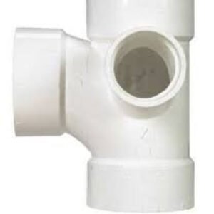Sanitary Tee w/ Right Side Inlet (ALL HUB) 4x4x4x2"