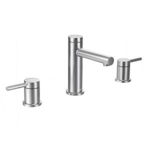 Moen Align Chrome Widespread 2-handle WaterSense High-arc Residential Handle Bathroom Sink Faucet