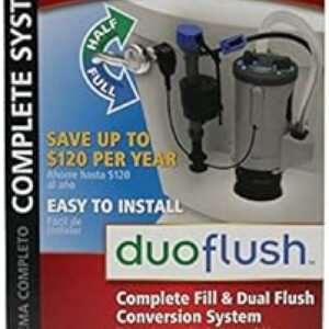 Complete fill & dual flush conversion system