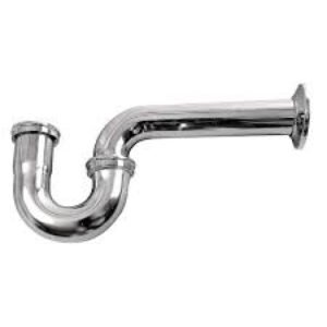 Premier 1-1/4 in. Brass P-Trap 17-Gauge, Chrome-Plated