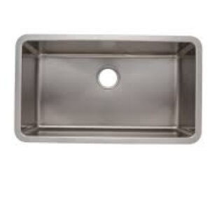 23 in.X18 Undermount Single Bowl 18-Gauge Stainless Steel Kitchen Sink with Strainer