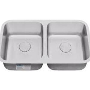 BMUE208 UNDERMONUT SINK 31-1/4"X18"X9" GAUGE 20