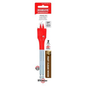 DIABLO 3/4 in. x 6 in. SPEEDemon High Speed Steel Spade Drill Bit (2-Piece)