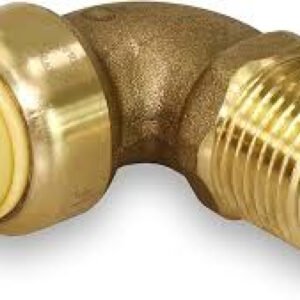 1 PUSH FIT x M 90 ELBOW L.F.