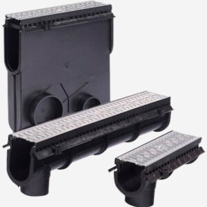 6" Wide Polypropylene Trench Drain System - Enviro-Flo® II