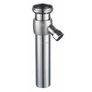 1-1/2″ x 8″ Cast Trap Primer w/ Threaded Top- Chrome Plated