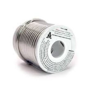 AIM Lead-Free Plumbing Solder, Silver Bearing, 0.125inch dia, 1 Lb Spool