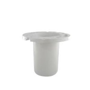 3″ x 4″ Adjustable Closet Flange w/ 4″ Long Barrell less Knockout