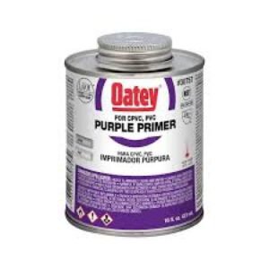 Oatey 30758 Pvc, Cpvc, 32 Ounce, Purple, Primer