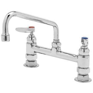T&S B-0220-LN 8CC DECK MNT FAUCET