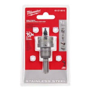 Milwaukee 1-1/8 in. Carbide Hole Cutter (1-Pack)