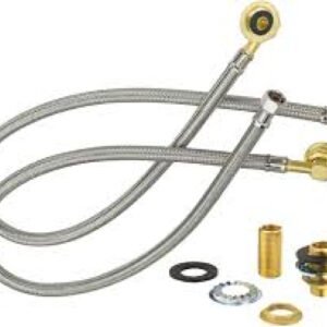 3/8'' E-Z INSTALL WALL MOUNT WATER LINE COMPLETE KIT