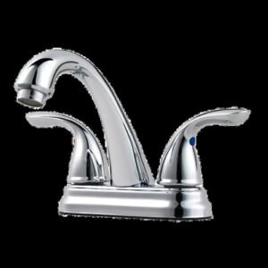2-Handle 4" Centerset Bathroom Faucet