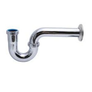 Premier 1-1/2 in. Brass P-Trap, 17-Gauge