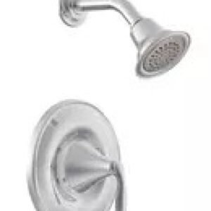 Moen Eva™ One Handle Single Function Shower Faucet in Chrome (Trim Only)