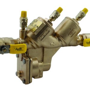 Apollo™ 4ALF208A2F Backflow Preventer, 2 in Nominal, Shut-Off Ball Valve, Bronze Body, Reduced Pressure, Domestic