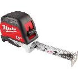 Milwaukee, 25ft. Electrician's Magnetic Tape Measure, Length 25 ft,