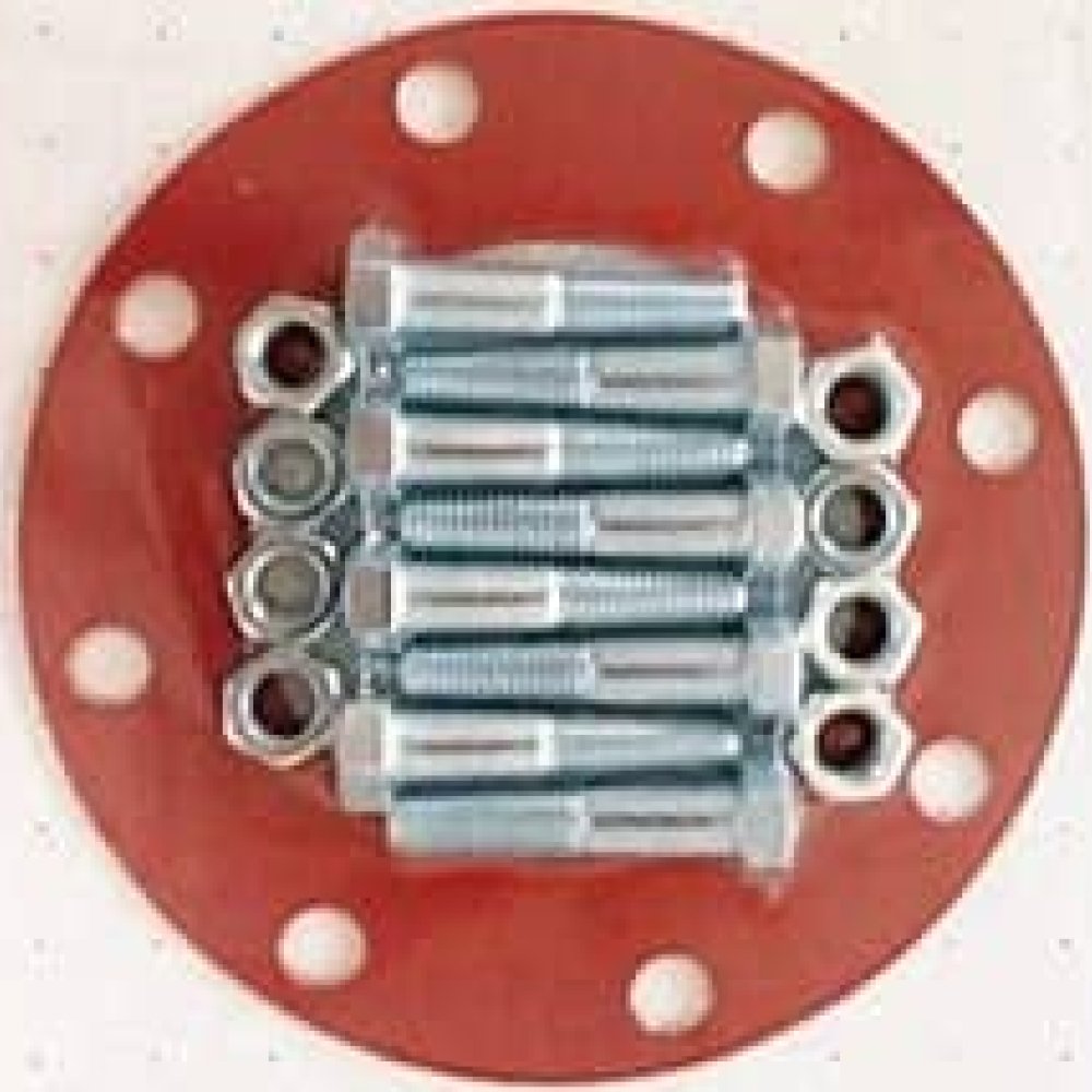 4'' 150 # FLANGE BOLT PACK FOR BUTTERFLY VALVES (STEEL FLANGE ONLY 1-KIT PER VALVE) BFVL0400CZ