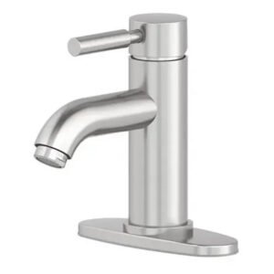 Seasons Westwind Single Handle Bath Faucet With Pop Up. Brushed Nickel 1.2 GPM