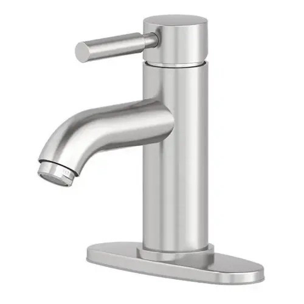 Seasons Westwind Single Handle Bath Faucet With Pop Up. Brushed Nickel 1.2 GPM