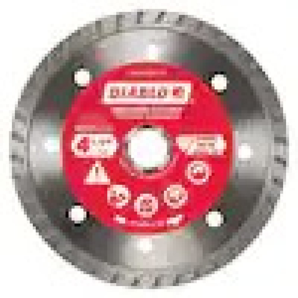 4-1/2 in. Diamond Blade Turbo Rim Masonry Cut Off