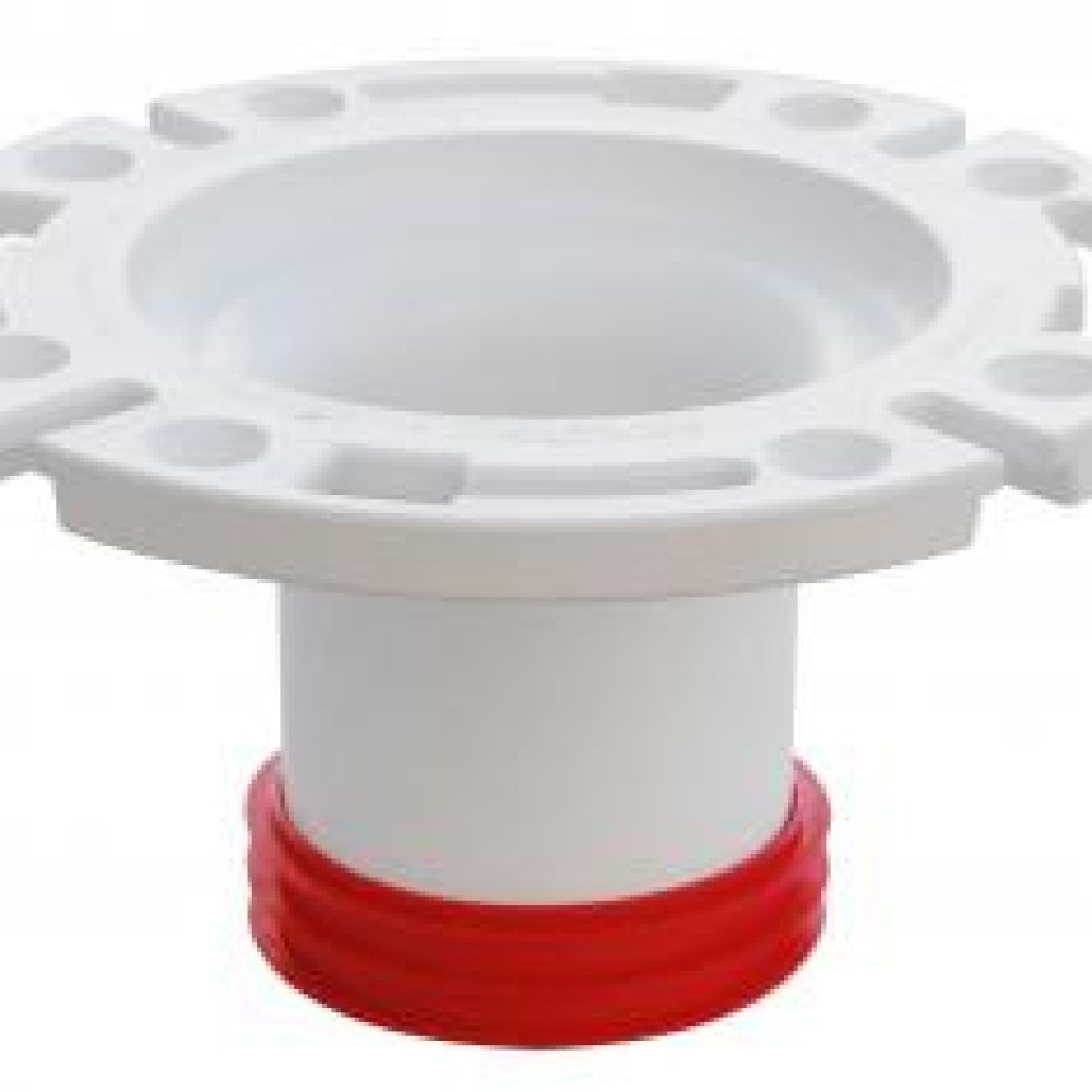 Sioux Chief 888-GPM 3 In. Schedule 40 DWV 3'' GASKETED Closet Flange White