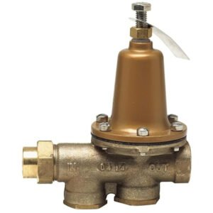 Watts LF25AUB-Z3 Water Pressure Reducing Valve with Polymer Seat, Solder x NPT Female, 3/4 Inch