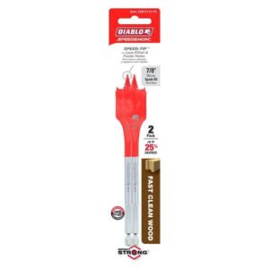 Diablo Tools 7/8in x 6in SPEEDemon Spade Bit (2-Pack) DSP2110-P2