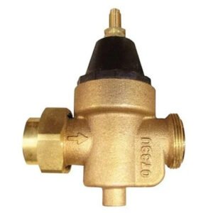 WATTS 1 in. Lead-Free Brass FPT x FPT WATER Pressure Reducing Valve LFN45BUM1