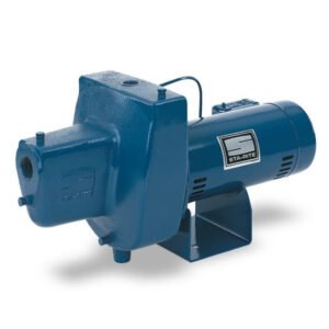 STA-RITE  SHALLOW WELL JET PUMP, 1-Phase, 14.8/7.4 A, 115/230 V, 1 hp, 25 ft Max Head, 21.4 gpm, Iron