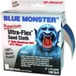 BLUE MONSTER 2" X 10 YARDS ULTRA FLEX SC, 150 GRIT