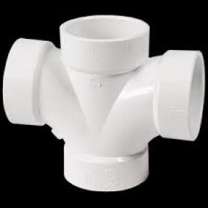 Double Sanitary Tee (ALL HUB) 1-1/2"