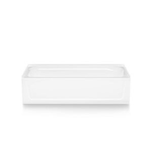 T6030L TOPAZ™ Bathtub 30”x60’ Left Drain - White TOPAZ ™ fiberglass bathtub brings together classic design and features to enhance your bathroom UPC: 6 71031 00411 6