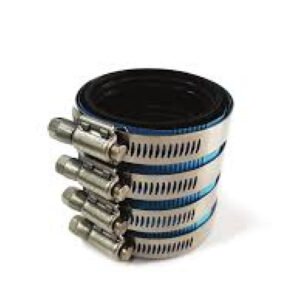 8'' NO-HOB COUPLING 6 BANDS 3/8 HEX-HEAD