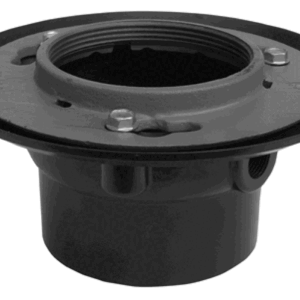 JR SMITH PVC AJUSTABLE FLOOR DRAIN. BODY ASSEMBLY ONLY.