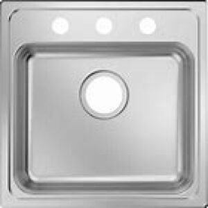 PROFLO Bealeton 19" PFSR1919553 ADA Compliant Drop In Single Basin Stainless Steel Kitchen Sink