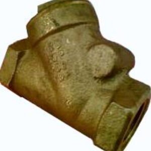 NIBCO CHECK VALVE BRONZE HORIZ SWING S-413-Y 2 IN CXC 125# TEFLON SEAT