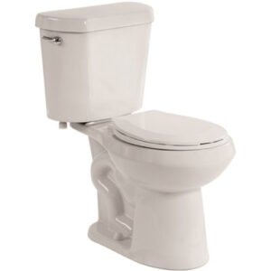 2-Piece All-In-One 0.8 GPF Ultra-High Efficiency Single Flush ADA Elongated Toilet In White