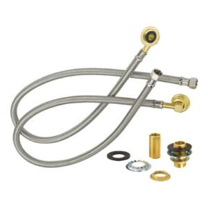 3/8'' E-Z INSTALL WALL MOUNT WATER LINE COMPLETE KIT