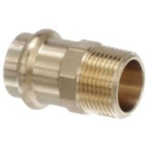 1-1/4 PRFxM ADAPTER BRASS