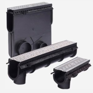 4" Wide Polypropylene Trench Drain System - Enviro-Flo® II