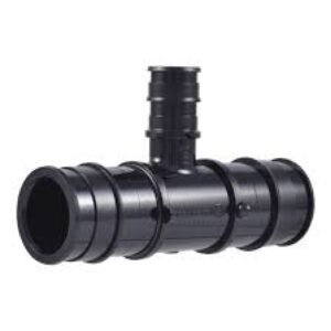 PEX-A Poly Reducing Tee 1" x 3/4" x 3/4"