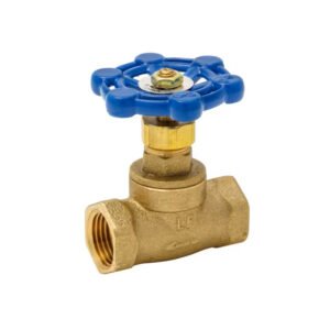 1/2 in. x 1/2 in. FPT Brass Stop Valve FIP X FIP