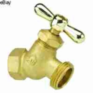 3/4 in. x 3/4 in. FIP x MHT Brass No-Kink Hose Bibb Valve