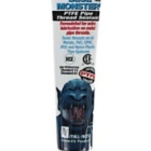 BLUE MOSTER  76000 2 Oz Tube Ptfe Thread Sealant Compound Squeeze  With  White