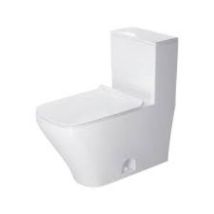Duravit Durastyle One-Piece Elongated Toilet, 1.28 Gpf, Left Hand Lever (White), 21570100U3