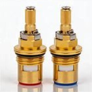 Ceramic Valve for Kohler 1000187 & 1000188, 3/4" Ceramic Cartridge Counterclockwise Close & Clockwise Close, Faucet Cartridges Replacement Assembly, Fits for Kohler Bath Faucet