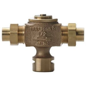 1/2 Dia, Cast Bronze, Bronze, Floor Drain, Automatic Trap Primer 2699-1LF